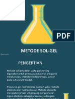 Metode Sol-Gel Kelompok 2