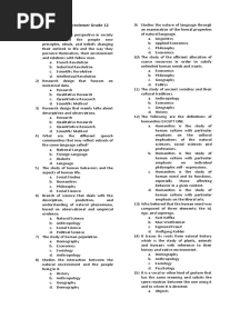 Humanities NAT Reviewer