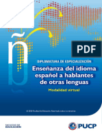 Diplomatura virtual enseñanza español