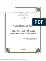 Xu Ly Tin Hieu Tuong Tu PDF