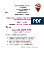 Balance Score Card I