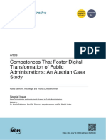 Competences That Foster Digital Transformation of Public Administrations: An Austrian Case Study