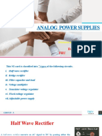 Group 3 Analog Power Supply
