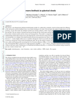 Simulations of Pre-Supernova Feedback in Spherical Clouds