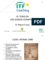 Crespo El Tenis en Los Juegos Olimpicos I PDF