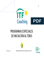 Crespo Programas Especiales de Iniciacion Al Tenis