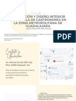 Adecuación Y Diseño Interior de Escuela de Gastronomía en La Zona Metropolitana de Guadalajara