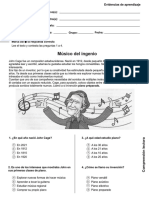 Examen 1er Trimestre Tercer Grado Ciclo 2021-2022