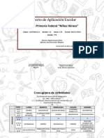 Actividad 25. Proyecto de Aplicación Escolar Consolidado PDF