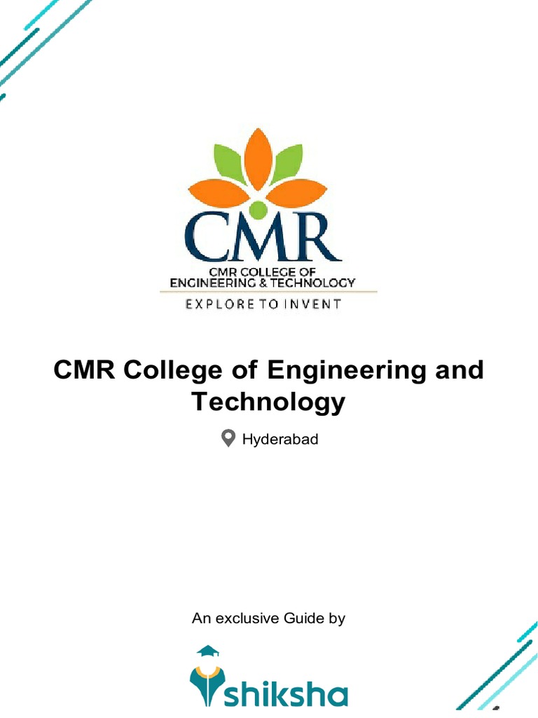 CMR College of Engineering and Technology: Hyderabad | PDF