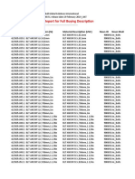 Shell Bolt Catalogue Report