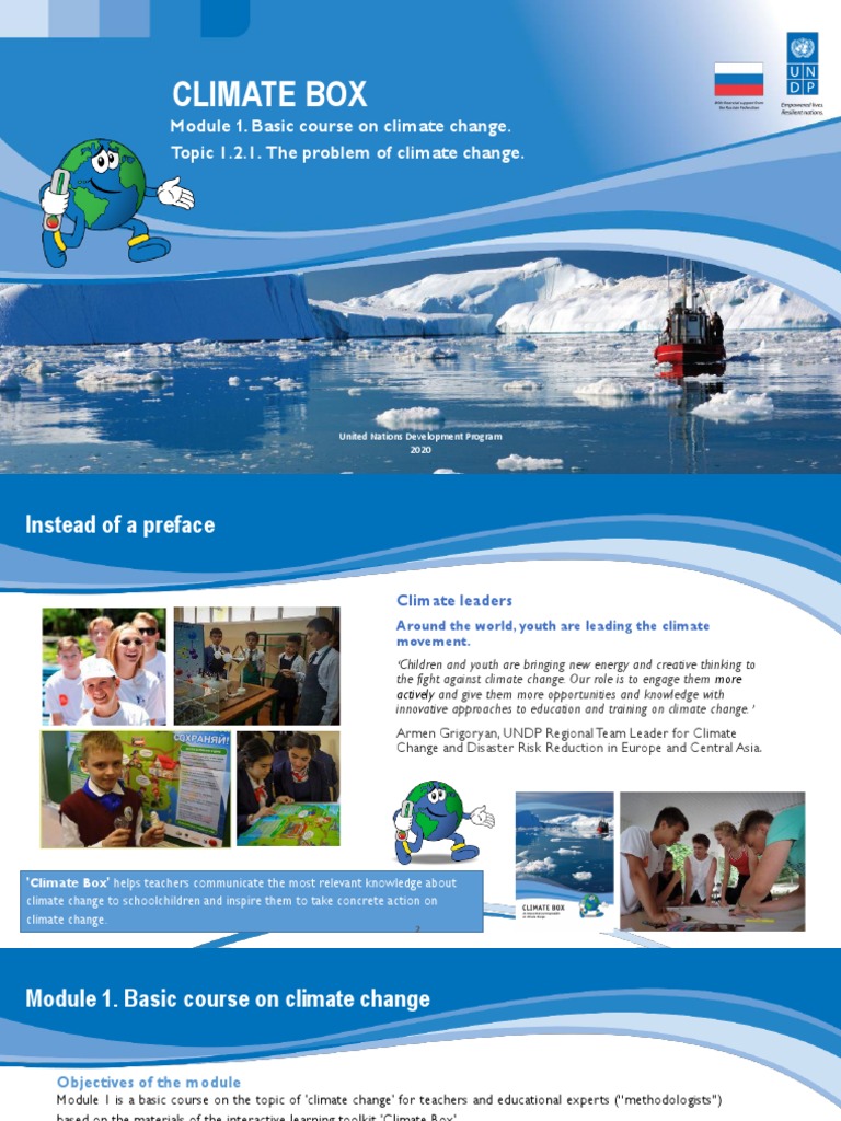 Topic-1.2.1 Climate-Change Chapter | PDF | Greenhouse Effect | Earth