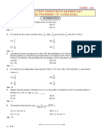 KCET 2022 MATHS Paper With Answer PDF