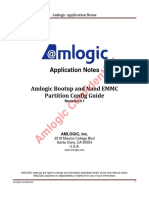 Amlogic Bootup and Nand EMMC Partition Config Guide v0.1 PDF