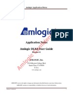 Amlogic DNLA User Guide v0.1 PDF