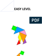 Tangrams Contest Easy Moderate Difficult
