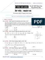 ĐỀ TỔNG ÔN VD-VDC SỐ 06