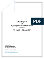 RAJMISHRA - CMA Report