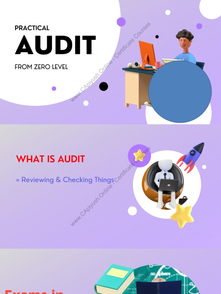 meaning of auditing coursework