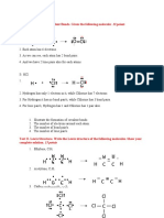 Exercise #4 - Covalent Bonds