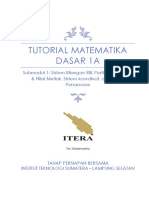 Matematika Dasar 1A