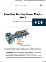 How Gas Turbine Power Plants Work - Department of Energy