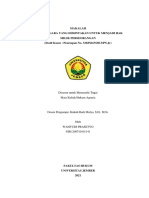 Wahyudi Prasetyo - Makalah - Agraria - e PDF