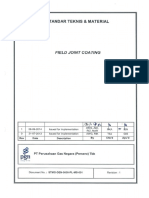 Spesifikasi Field Joint Coating