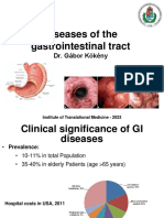 Diseases of The Gastrointestinal Tract: Dr. Gábor Kökény