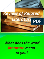 Review of Related Literature