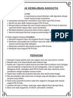 Hak dan Kewajiban Anggota PAK Al-Huda