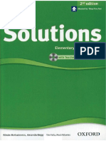 Solutions Elementary 2nd Teachers Book
