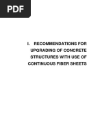 Jsce Recommendations For Upgrading of Concrete Structures With Use of Continuous Fiber Sheets