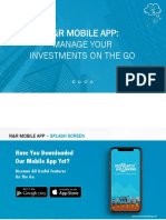 R&R Mobile App: Manage Your Investments On The Go