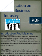 Presentationon Smallbusiness