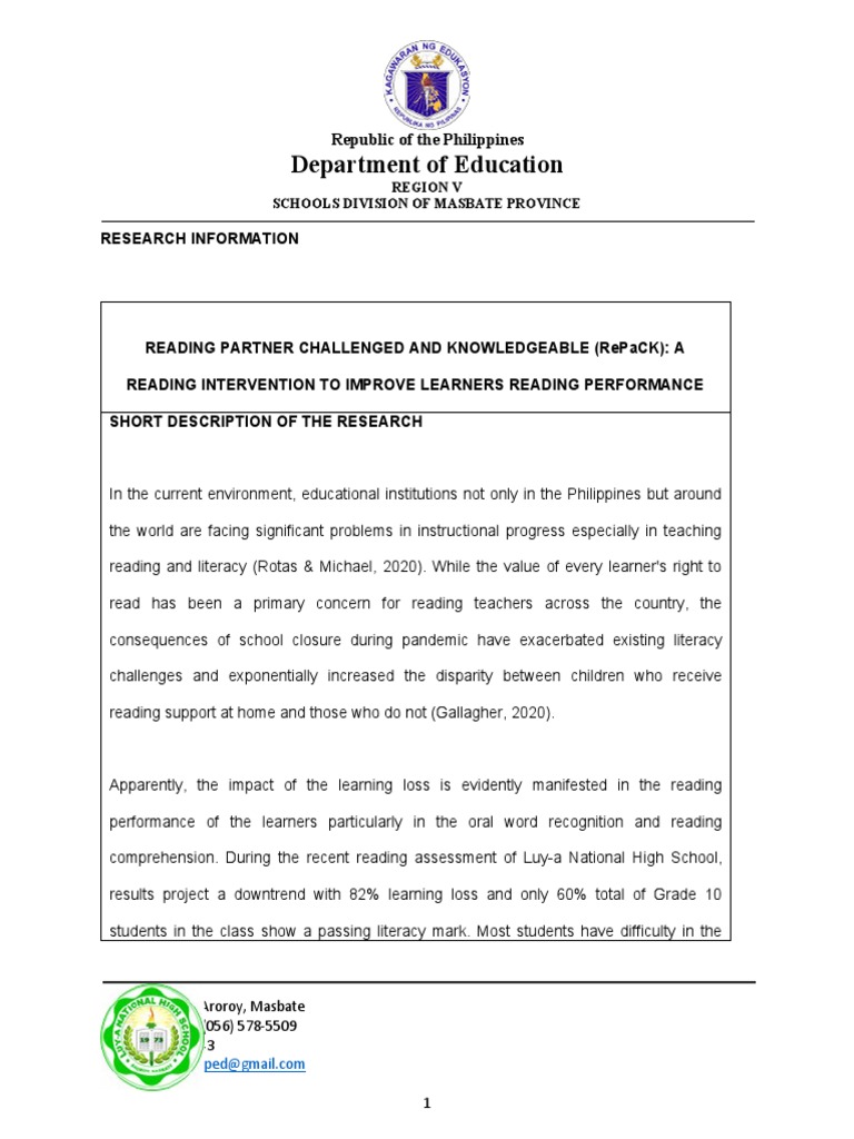 ANNEXES RESEARCH PAPER intelligence overview