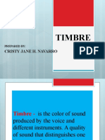 Grade 3 PPT - Q3 - W6 - TIMBRE