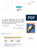 LA CHAINE CINEMATIQUE DES VP. Chaine Cinématique Embrayage Boîte de Vitesses Arbre de Transmission Pont (Différentiel) Demi Arbre de Transmission Moteur. - PPT Télécharger PDF