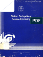 Sistem Reduplikasi Bahasa Komering PDF
