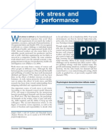 Work Stress & Job Performance