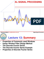 DSP Lecture 14 PDF