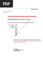 Wireless Priority Access Services Docume