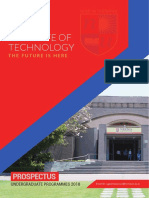 Institute of Technology: Prospectus