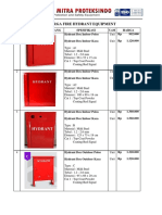 List Katalog Fire Hydrant (Box)