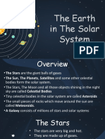 The Earth in The Solar System