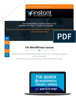 Fix WordPress Issues - WordPress Fix Errors - It's Easy If You Do It Smartly