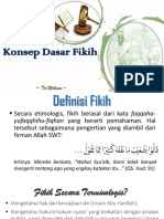 Konsep Dasar Fikih