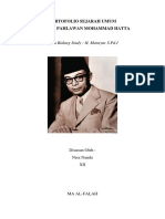 Portofolio Sejarah Umum Sejarah Pahlawan Mohammad Hatta: Guru Bidang Study: H. Mansyur S.Pd.I