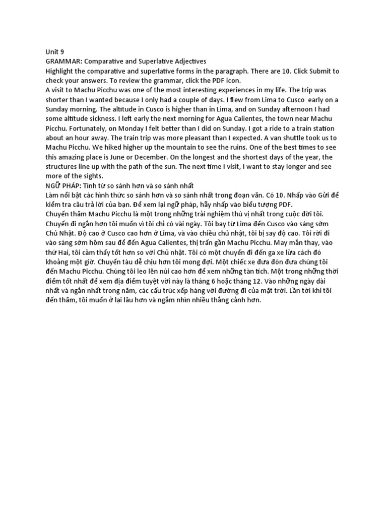 Unit 9 | PDF