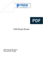 IAS Exam Info